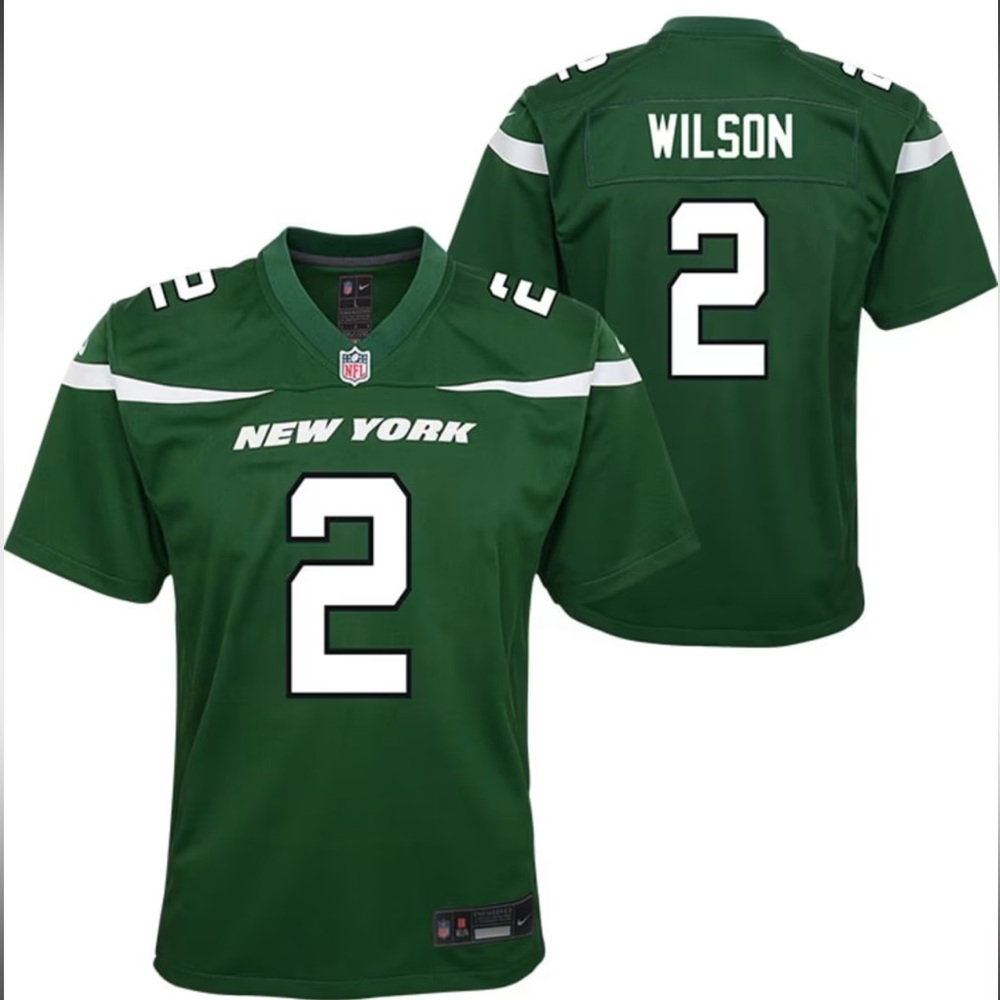 Nike Youth New York Jets #2 Zach Wilson Jersey, Size Medium